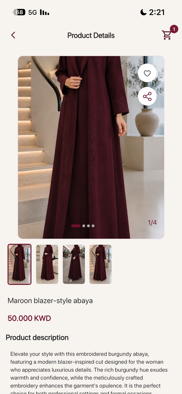 TERRAZ product details